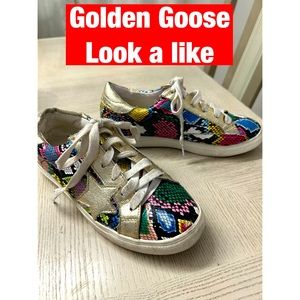 Golden Goose‎ look a like Sneakers. 10 inches long